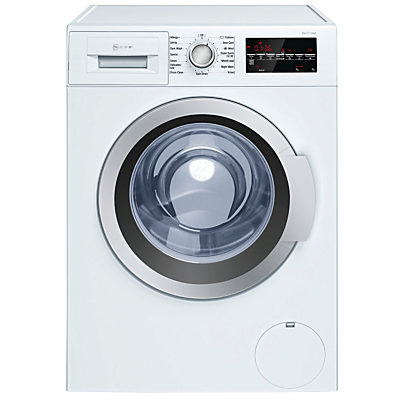 Neff W7460X2GB Freestanding Washing Machine, 9kg Load, A+++ Energy Rating, 1400rpm Spin, White Neff W7460X2GB Freestanding Washing Machine, 9kg Load, A+++ Energy Rating, 1400rpm Spin, White